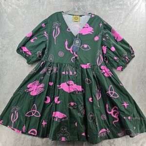 lazy oaf purple dress Dress Lazy Oaf Lazy Face Shirt Dress